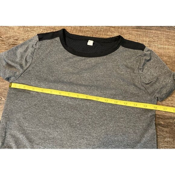 Under Armour Ladies Sport Crossback T-Shirt UA Black Gym Training Yoga Top Sz XS - Picture 5 of 8